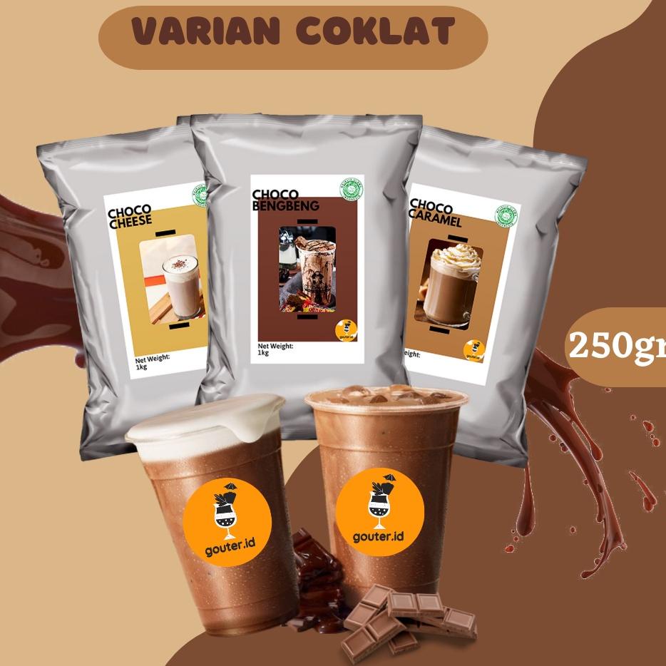 

Free Ongkir/ BUBUK MINUMAN RASA VARIAN COKLAT 250GR / SERBUK MINUMAN ANEKA RASA / POWDER MINUMAN BOBA KEKINIAN