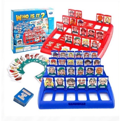 [READY] Mainan Tebak Gambar / Board Game Who is It / Mainan Seru / Mainan VIRAL