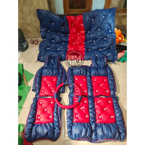 1 Seat Cover jok + Plafon Sopa variasi Mobil Truk Canter*Ragasa*Dyna*Dutro*Elfmacan*Giga