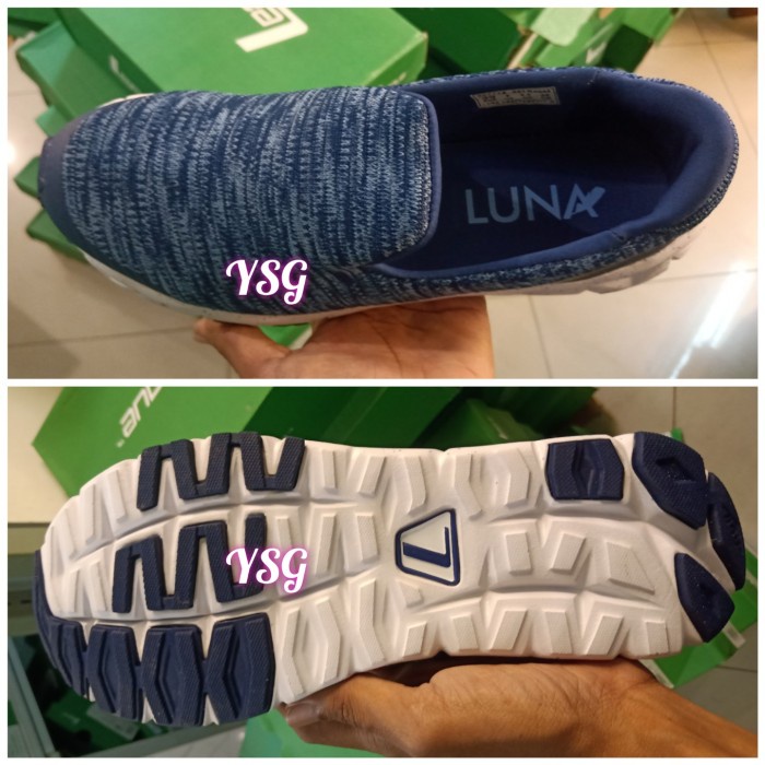 Menakjubkan Sepatu League Luna Craftedknit Original Sepatu Sneakers League Wanita Berkualitas