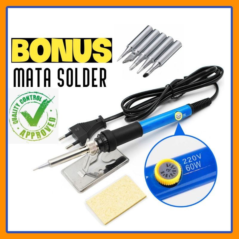 Solder Listrik / Solder Iron Adjustable Fast Heating