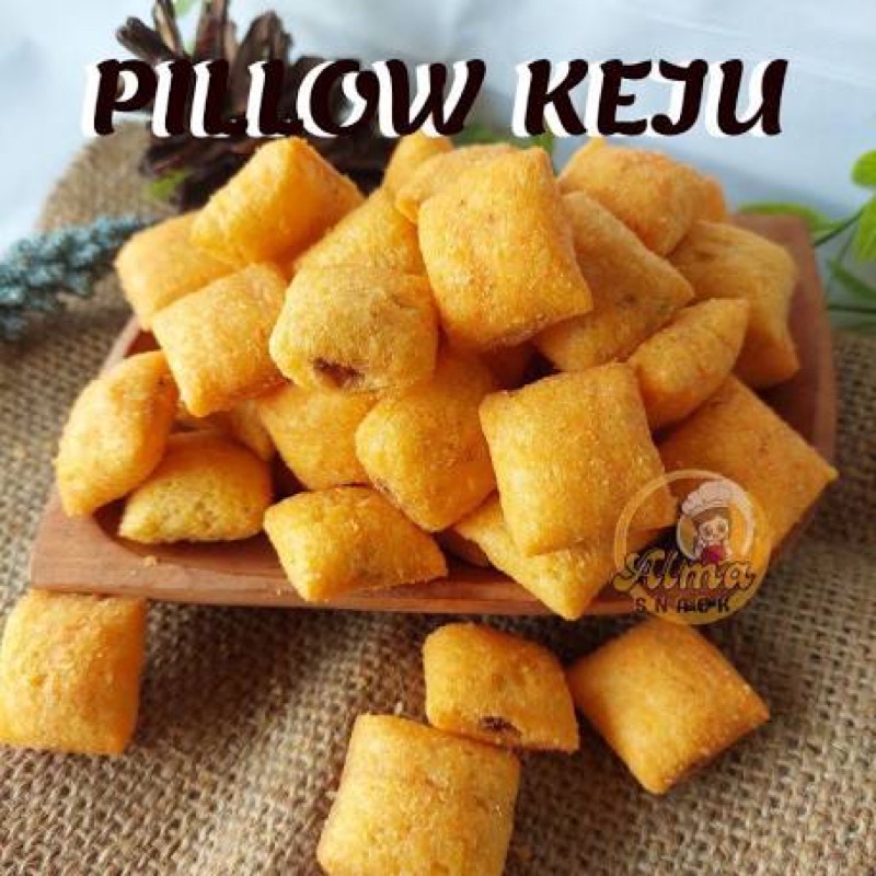 

PILLOW KEJU PASTA COKLAT / SNACK BANTAL KEJU 1 KG