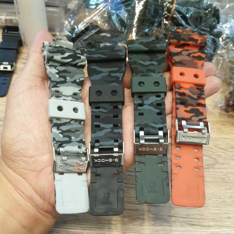 Tali strap jam tangan army kwalitas bagus G-SHOCK GA-100 GA-110 GA-120 GA-200  HAC-100 GD-100  GW-8900  GLS-100  GA-700