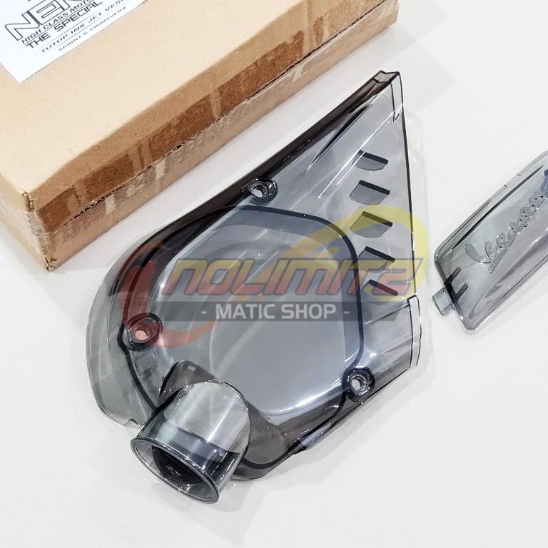 Cover Intake Bolt CVT NEMO Smoke Transparan Sprint Primavera GTS S LX