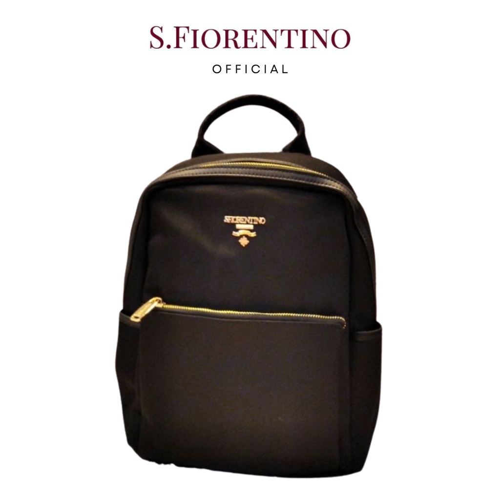 S.Fiorentino Original - Helens Black Polos / Tas Fiorentino Ransel Wanita #399