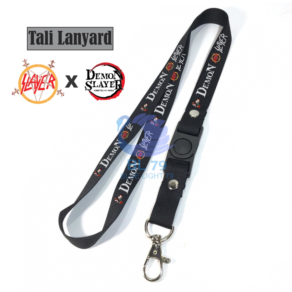

LANYARD DEMON SLAYER X SLAYER BAND CARTOON CHARACTER TALI LANYARD ANIME MANGA JAPAN GANTUNGAN ID CARD NAME TAG HP / HANDPHONE FLASHDISK BEST SELLER COD