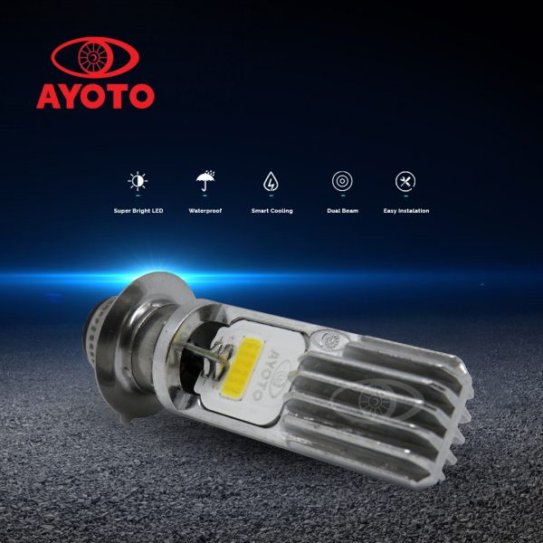 LAMPU LED MOTOR H6 AC DC AYOTO M2A PNP BEBEK MATIC BEAT VARIO MIO DLL