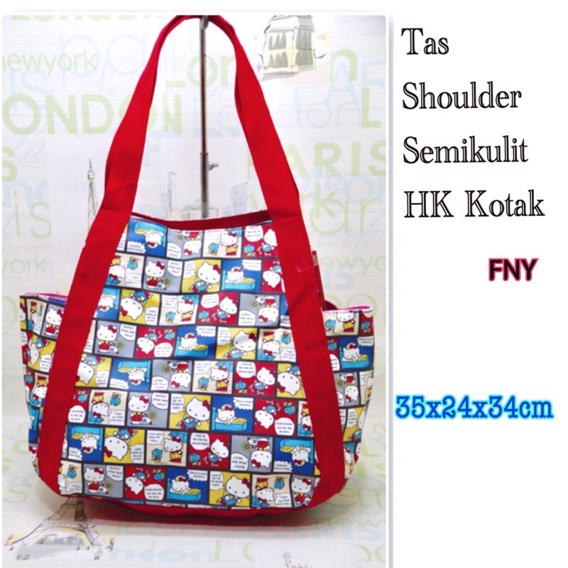 Tas besar hellokitty kotak