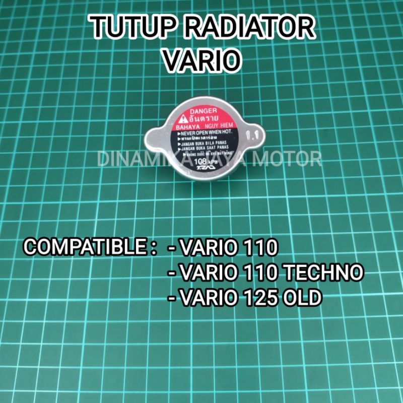 CAP COMP TUTUP AIR RADIATOR VARIO 110 CBS TECHNO VARIO 125 OLD KZR