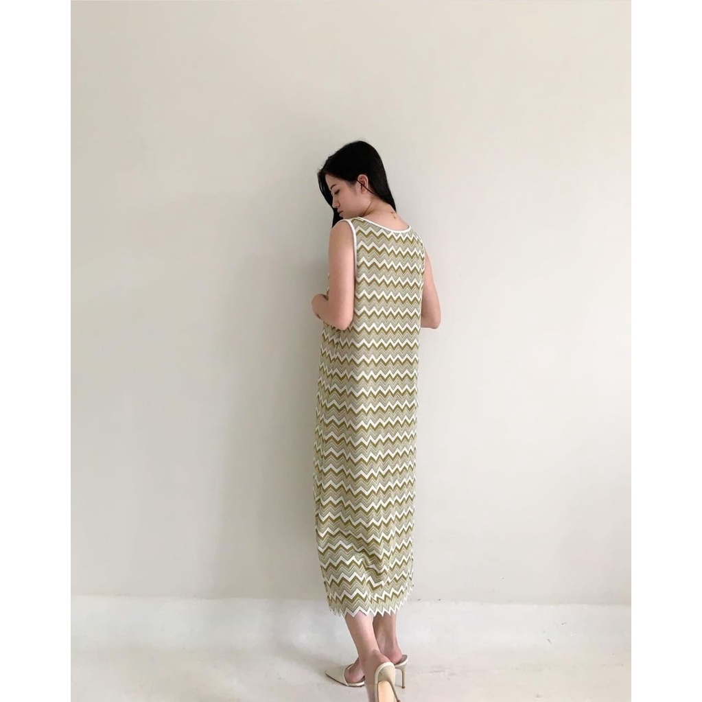 DRESS KNIT RAJUT NAGITA KNIT DRESS (BUMIL FRIENDLY)