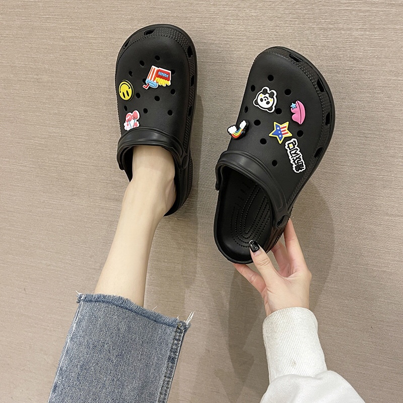 TOPGROSIR TG0617 Sandal slip Kodok Wanita Import Sticker Panda