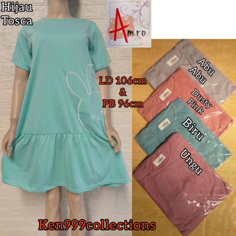Amro Daster Kaos Label Putih