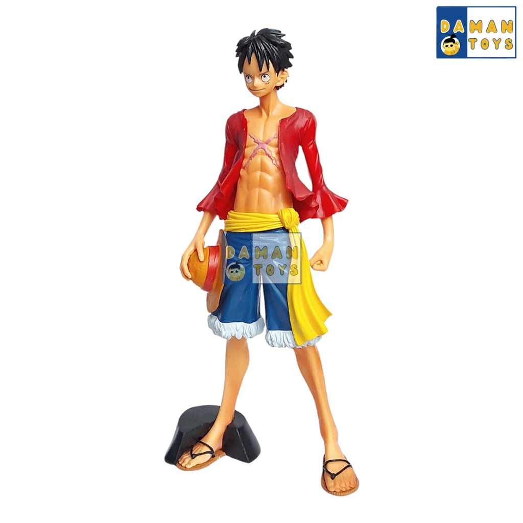 Action Figure One Piece Monkey D.Luffy Master Star Piece Lufy Ace Sabo Potrait Of Pirates Anime Pajangan Koleksi