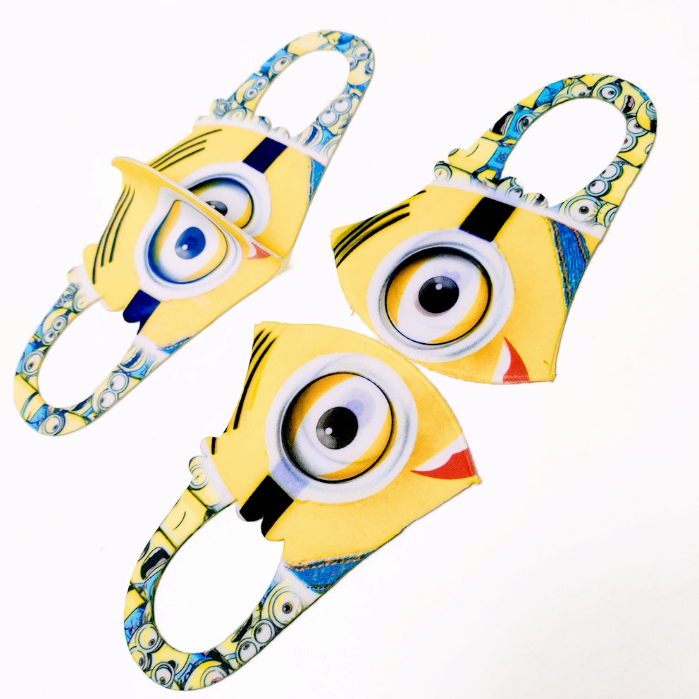 Masker Anak Bahan SCUBA PREMIUM Karakter Princess Superhero