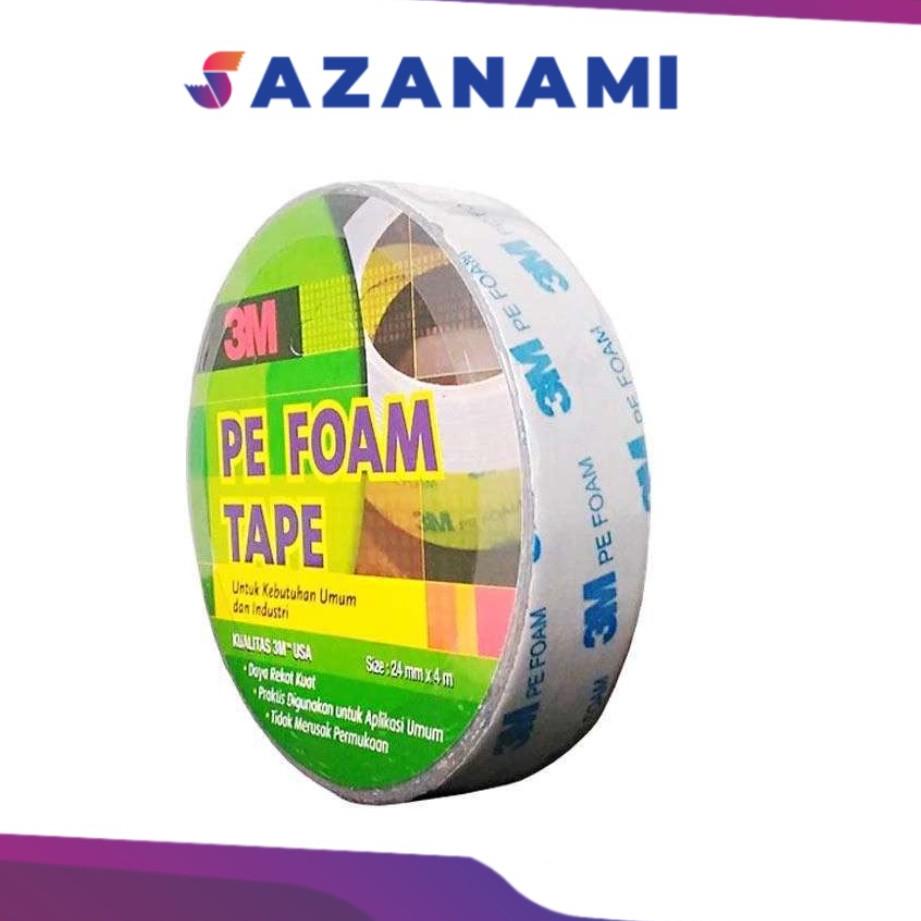

Paket Kejutan 3M 1600 T PE FOAM 1” 24MM X 4M DOUBLE TAPE FOAM BUSA
