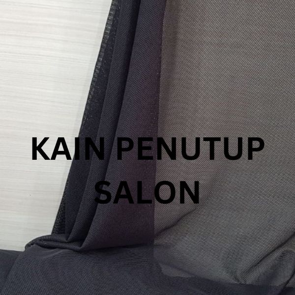 HOT PROMO REALPICT Kain Penutup Salon Speaker/Kain Penutup Salon Speaker Hitam Kain Jala Lemes Hitam