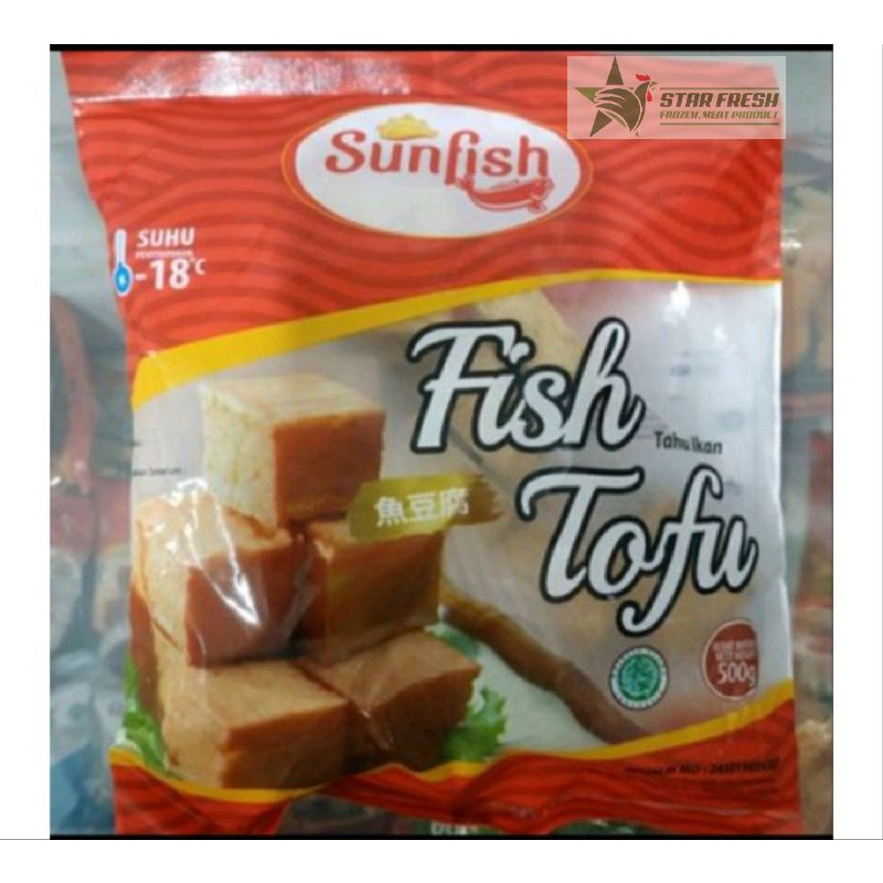 

SUNFISH FISH TOFU 500GR