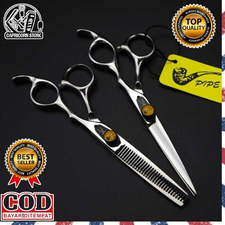 

[KODE PRODUK RGIMJ6691] Gunting rambut PIPE AL 18- 6.0 Profesional Salon dan Barber