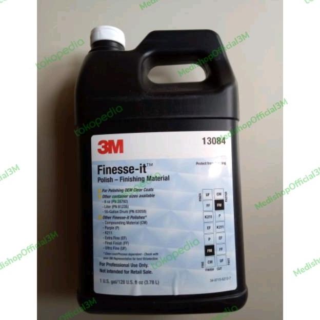 3M Compound Finesse it Polish Finishing Material 13084 3.78L
