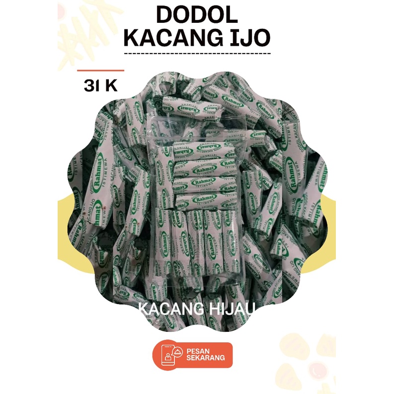 

Dodol/Dodol Garut/Dodol Kacang Ijo(1Kg)/Oleh Oleh Garut