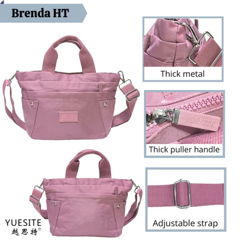 TAS WANITA HANDBAG SELEMPANG CEWEK YUESITE BRENDA CYUTEBAGS