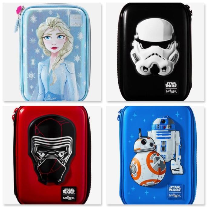 

TERLARIS SMIGGLE FROZEN/STARWARS/ARIEL PENCIL CASE HARDTOP GAMBAR DUA UH654OIK