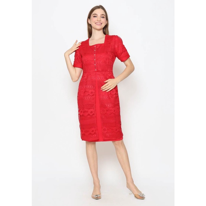 Voerin Jilian Red Dress