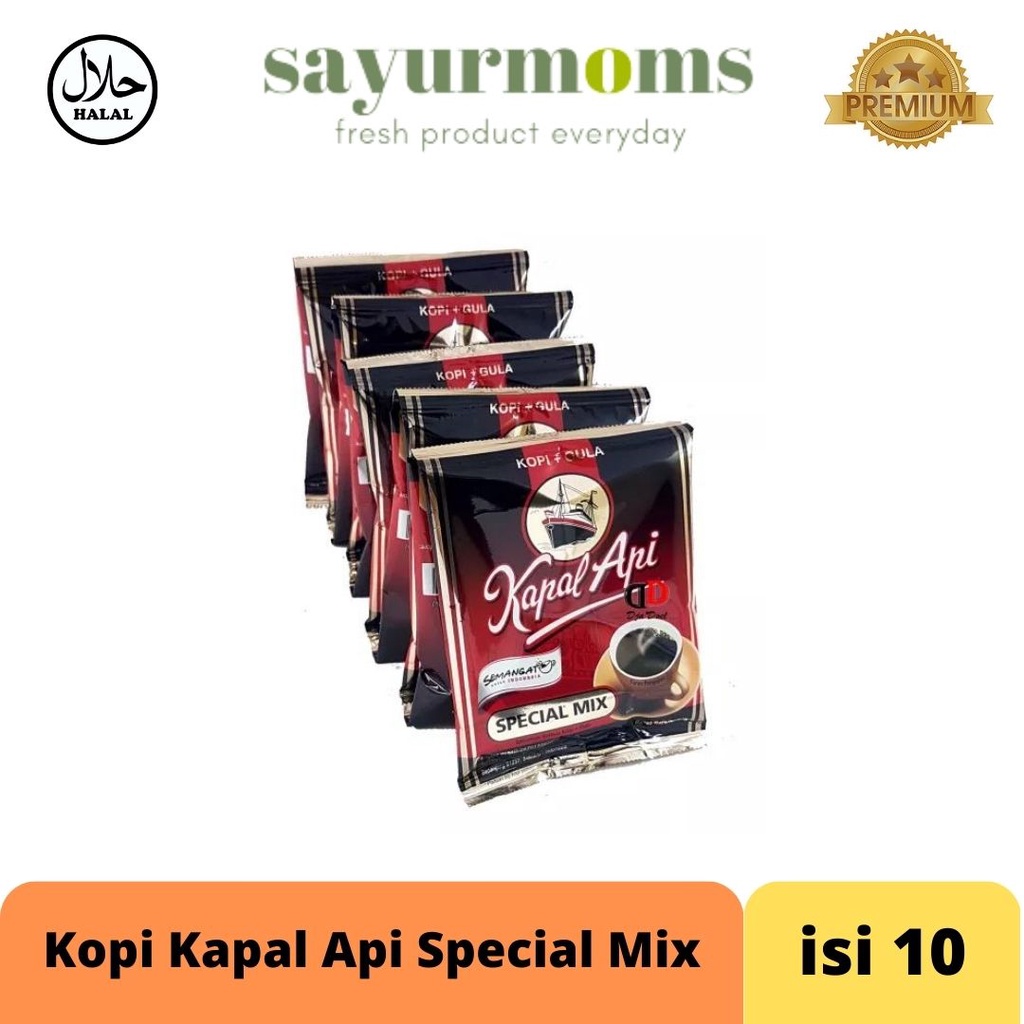 Kopi Kapal Api Special Mix (24gr x 10)