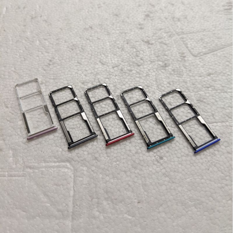 Simtray Slot Sim Tempat Dudukan Kartu Xiaomi Redmi 9 - 9A - 9C Original