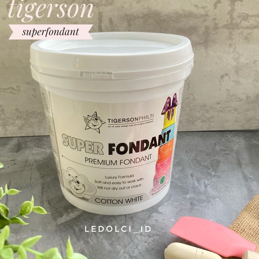 

Modern.. TIGERSON FONDANT SUPER FONDANT PREMIUM 500 GRAM WCC