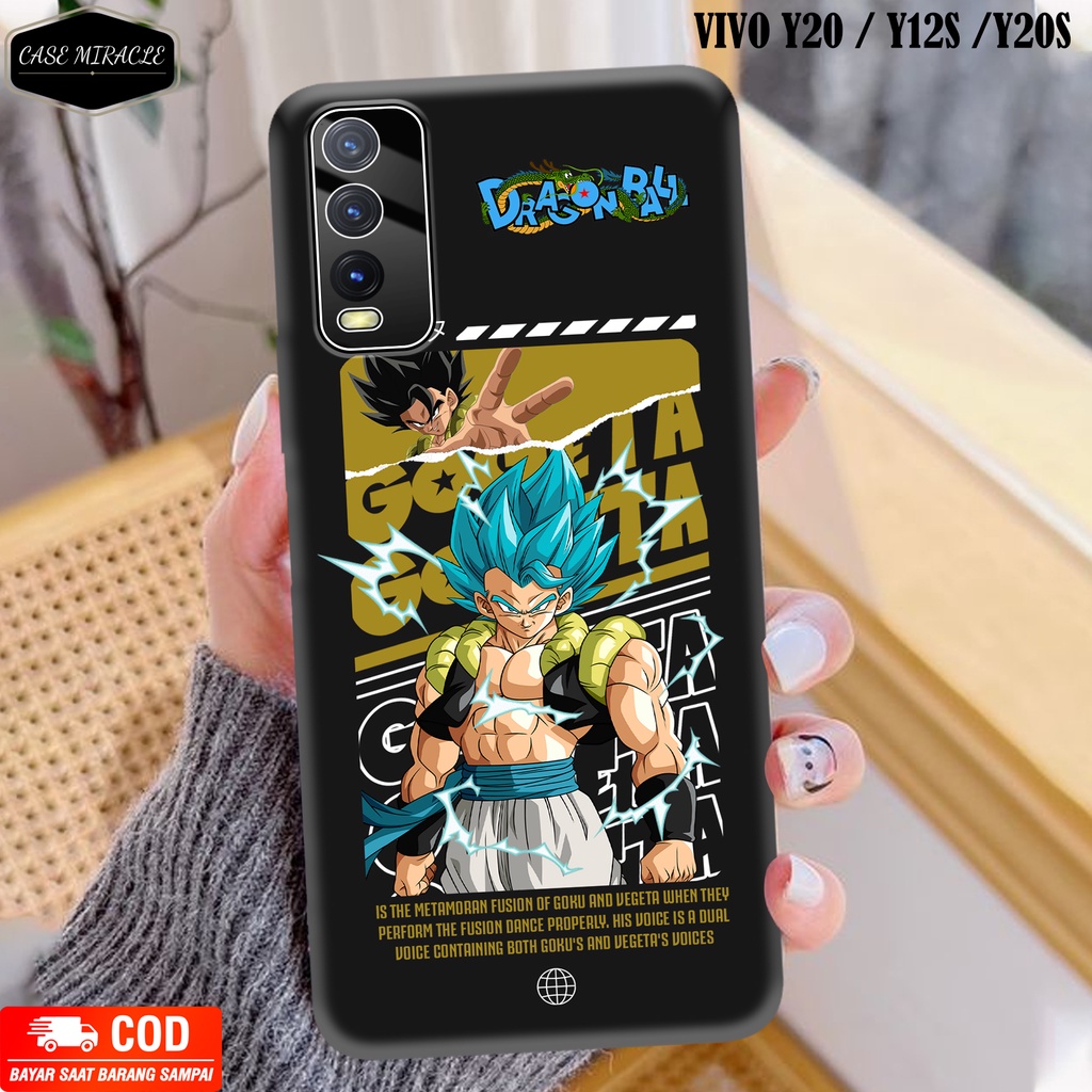 CM Case VIVO Y20 Y20S Y20SG Y12S  Softcase Lentur Warna Hitam Macaron Protector Lensa Kamera Kaca  [