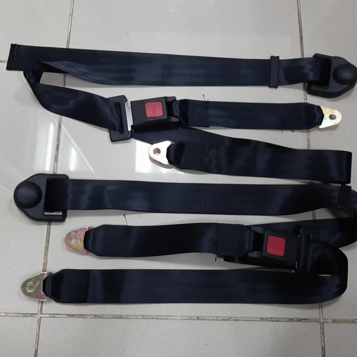 Safety Belt Manual Sabuk Pengaman Mobil Truk Bus Kaloseri Mini Bus Sedan L300 Mobil Bak Box 3 Point
