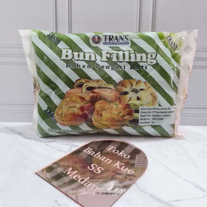 

Trans Bun Filling Pandan 1 KG