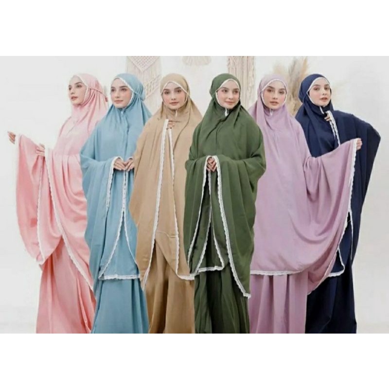 Mukena Renda / Mukena / mukena Polos / Mukena Hyget polos Renda