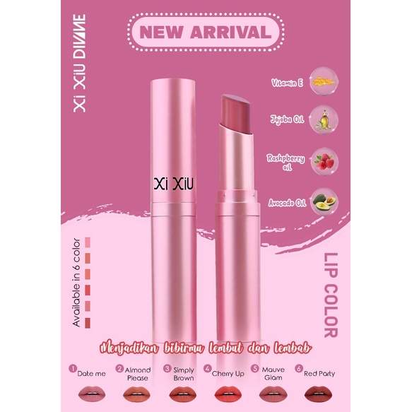 ✦SINAR✦ Xi Xiu Divine Lip Color Matte