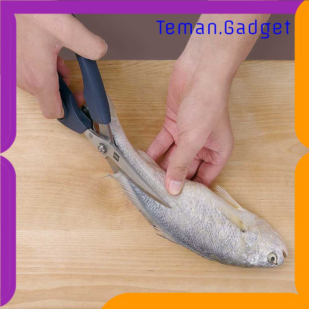 TD - DPR Huohou Gunting Dapur Chicken Bone Scissors - HU0068