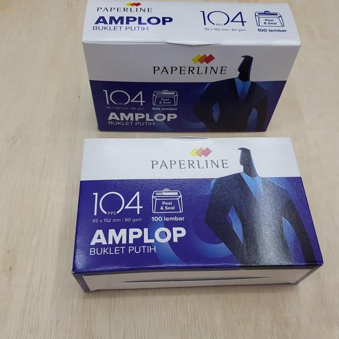 

STAR BRANDS AMPLOP PAPERLINE NO 104 / AMPLOP PUTIH / AMPLOP UANG / AMPLOP SURAT