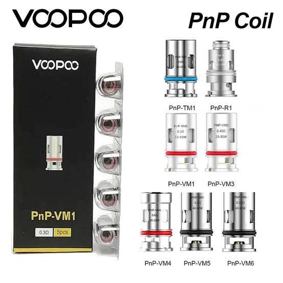 COIL VOOPOO VINCI PNP BEST PREMIUM QUALITY / COIL ARGUS PRO DRAG S DRAG X MURAH