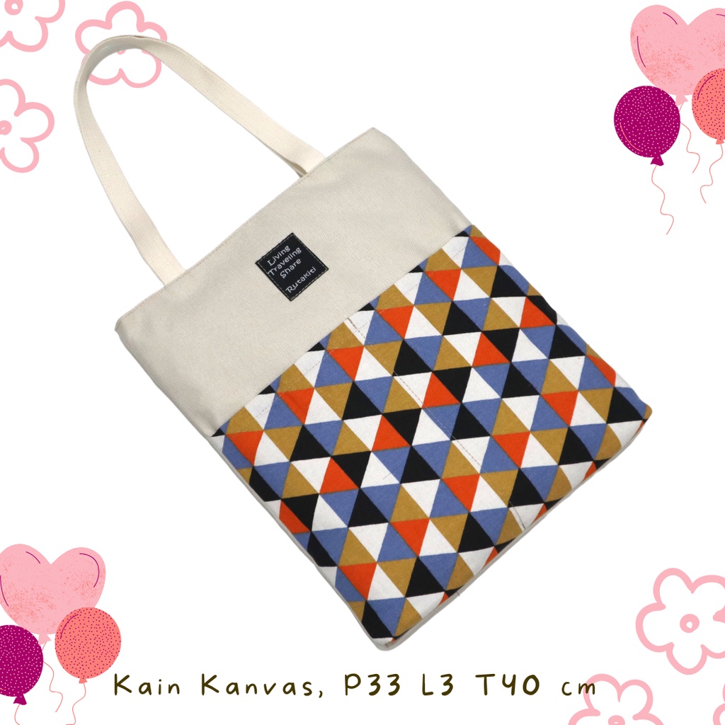 COD SIS Totebag Tenun Etnik Unisex by NEVSET Semarang Produk Lokal Murah Menerima Grosir / Partai