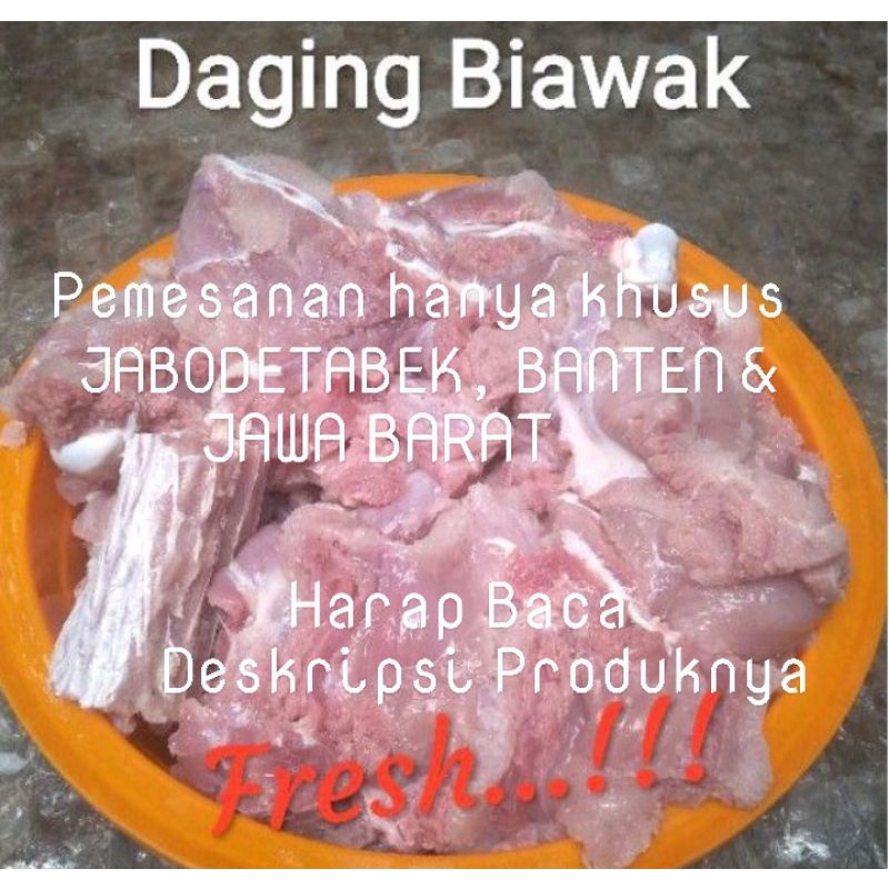 

Daging Biaawak fresh Frozen 1kg