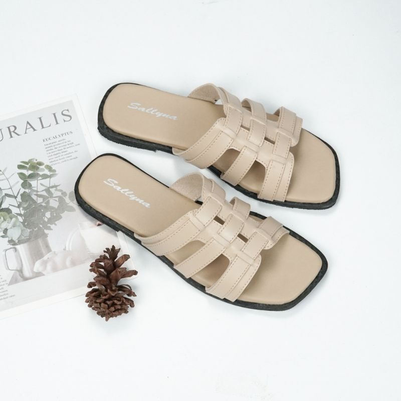 Sandal Flat Wanita Model Simple (MHK)