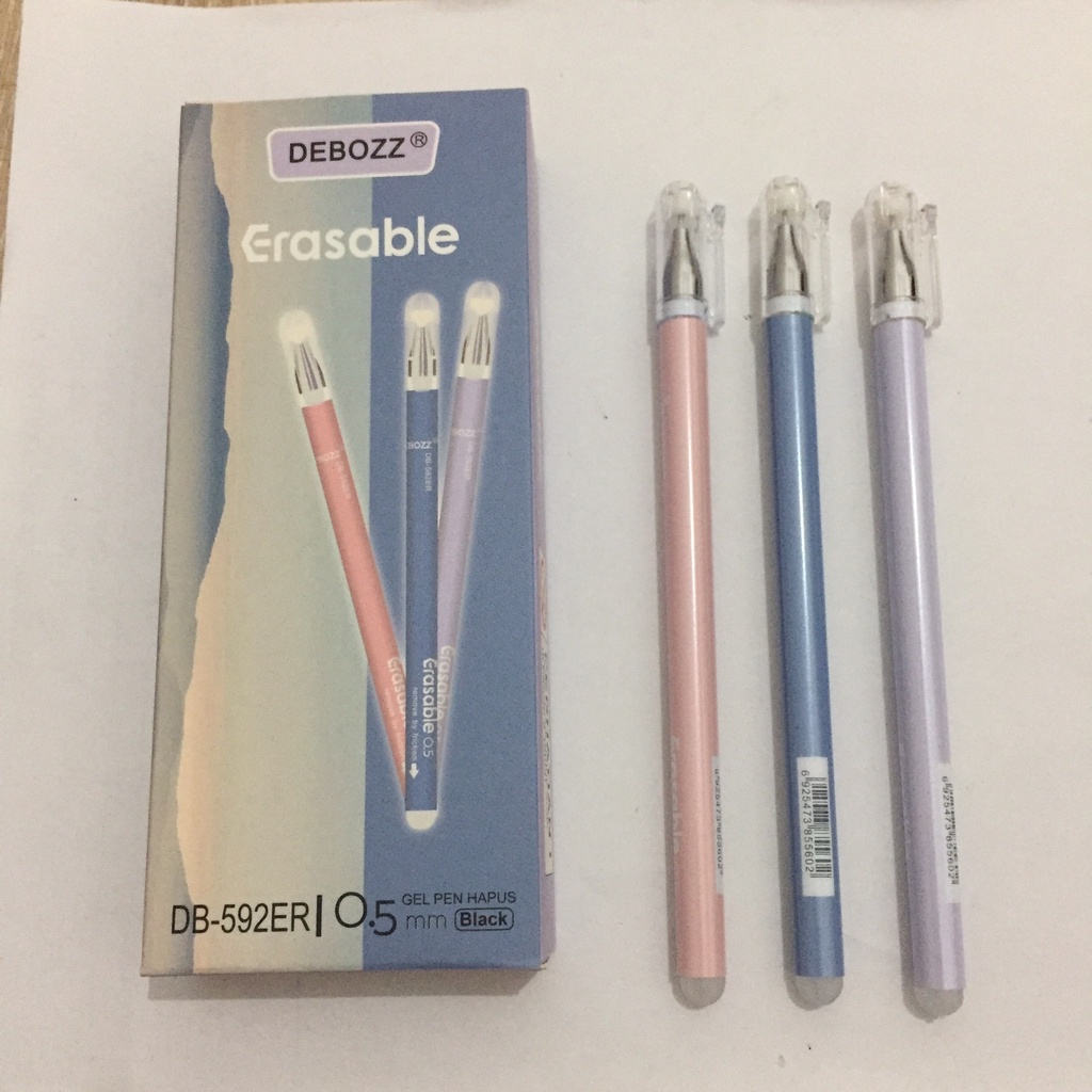 

Bolpen Gel Debozz DB-592ER Erasable / Bisa Dihapus