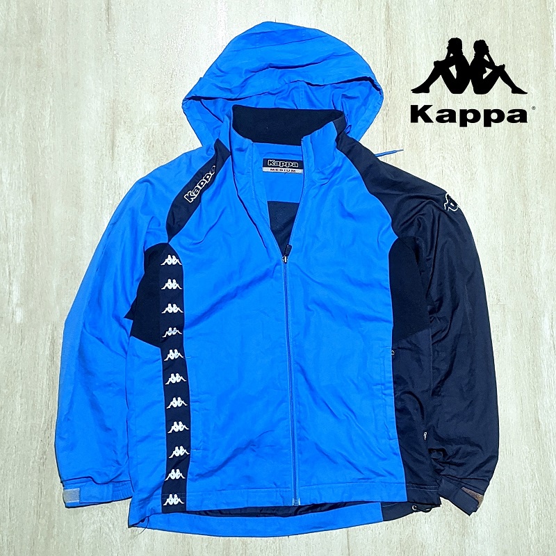 Thrift Jaket Sport Olahraga Pria KAPPA Original Second Preloved Branded Kondisi 95% Bagus