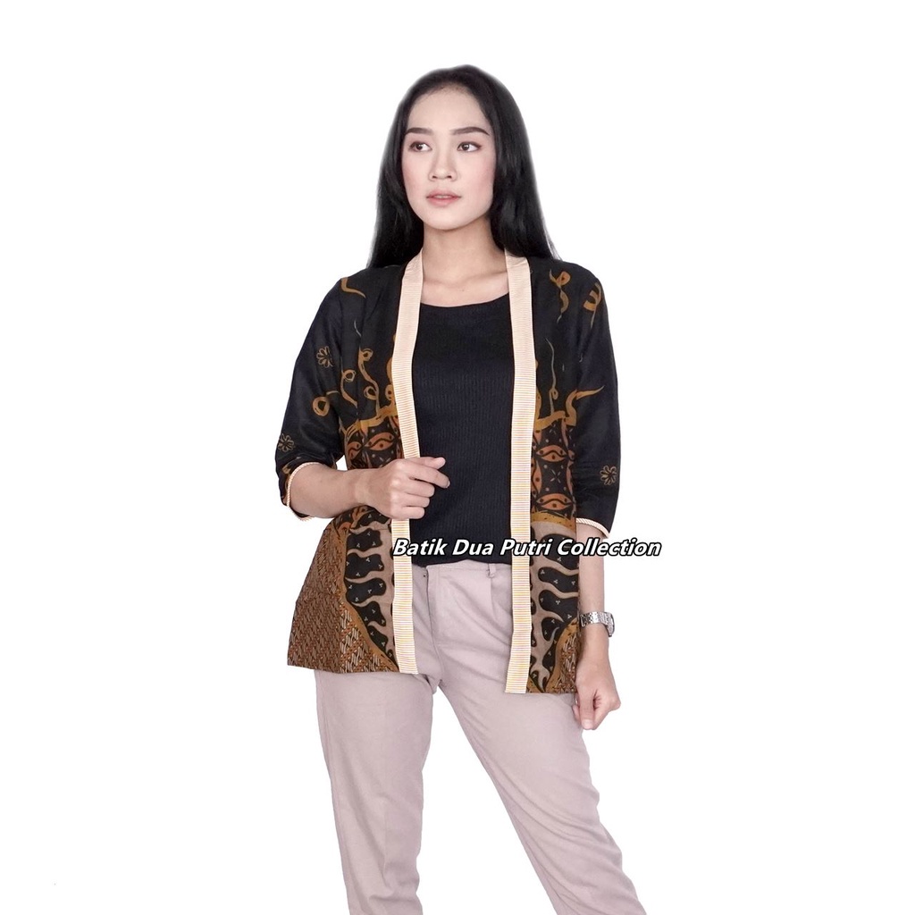 Batik Wanita BOLERO / OUTER / CARDIGAN Atasan Modern Size  S-M-L-XL-XXL-3L-4L-5L