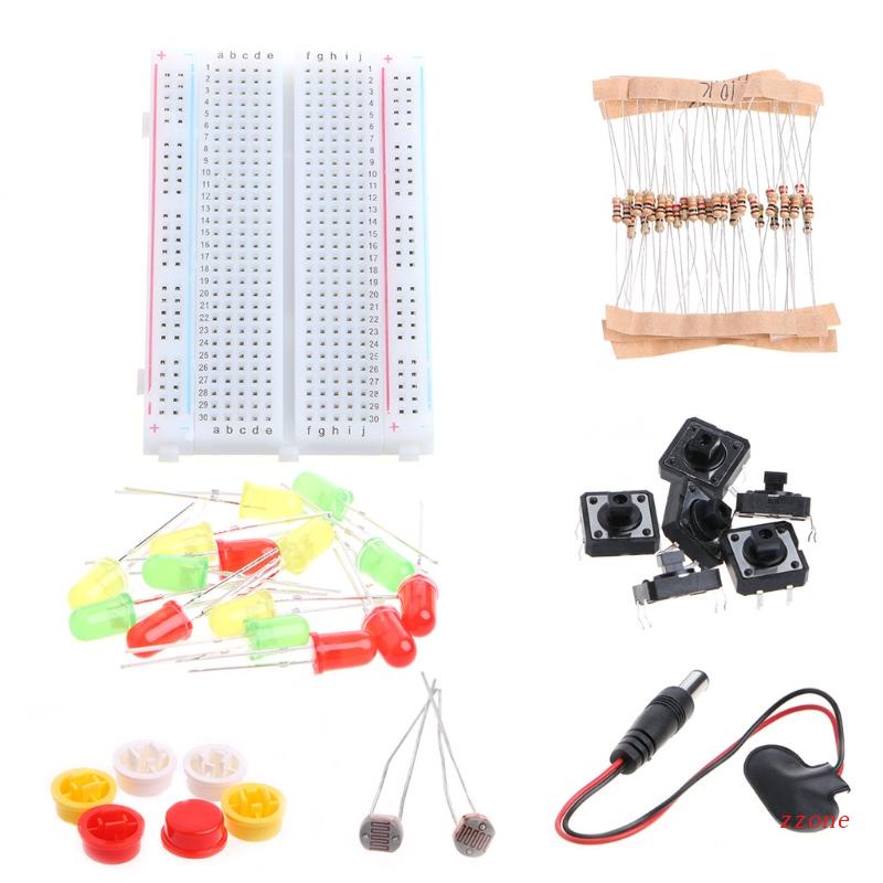 Zzz Starter Kit R3 Mini Breadboard LED Jumper Tombol Kawat