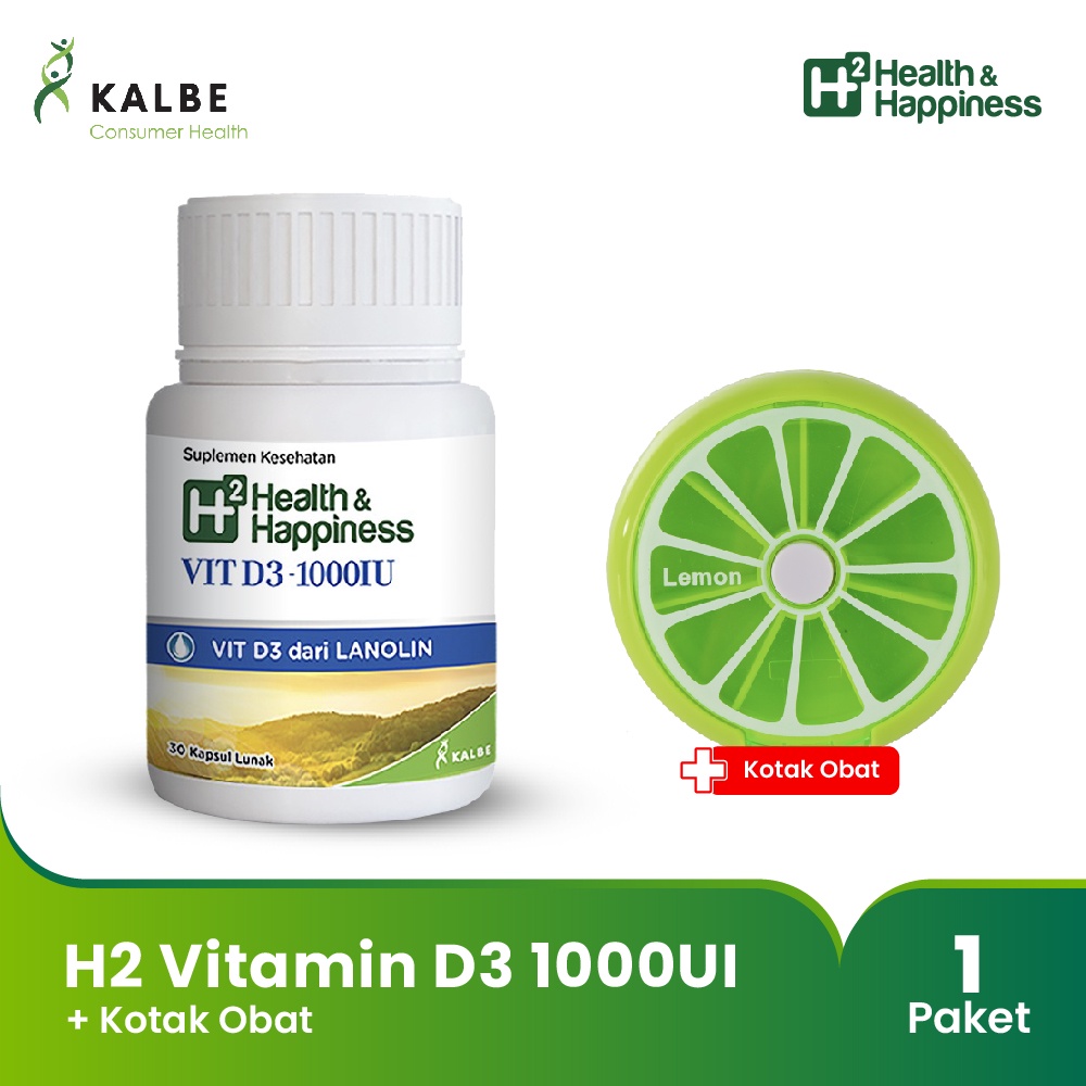 H2 Vitamin D3 1000UI