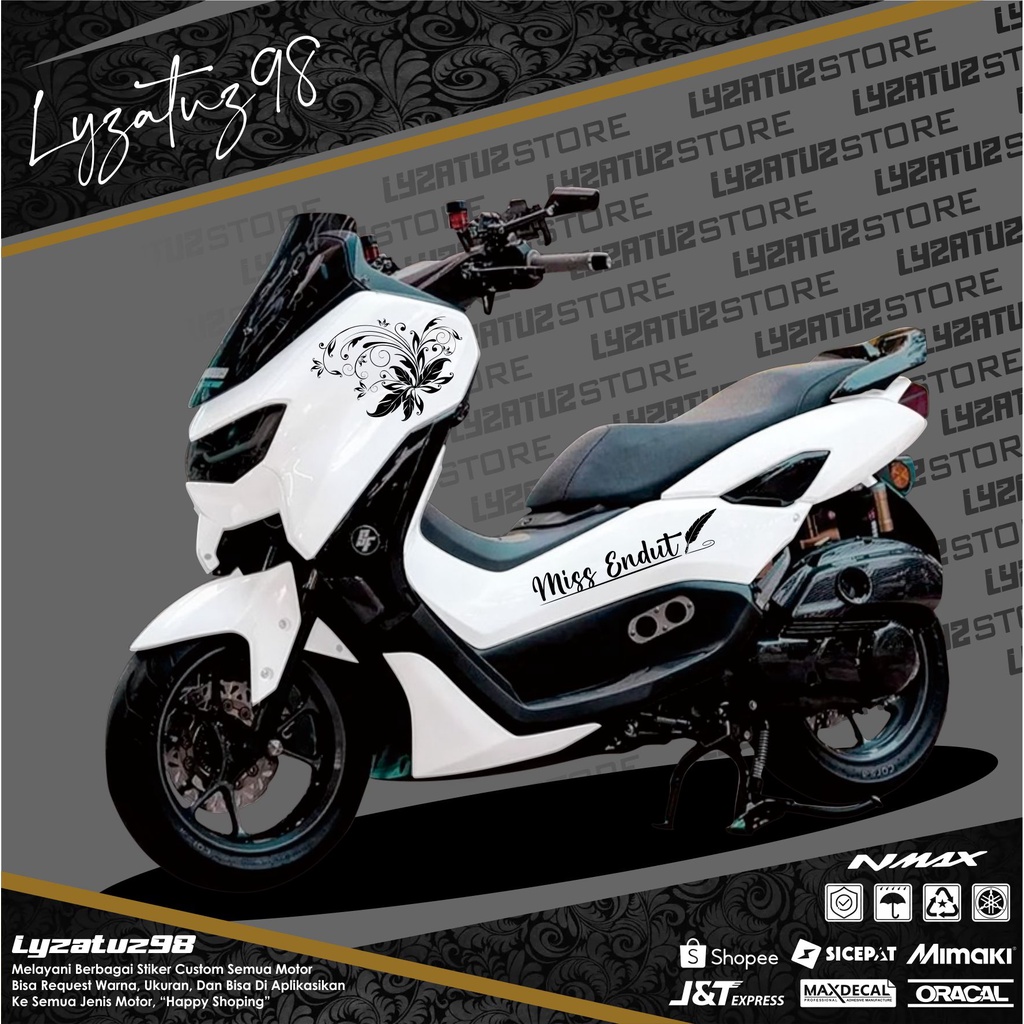 STIKER CUTTING ALL NEW NMAX JEPANG  KANJI TERBARU 01