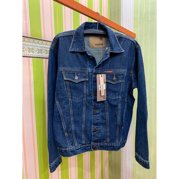 GF LIMITED DENIM JACKETS ORIGINAL ATASAN PRIA