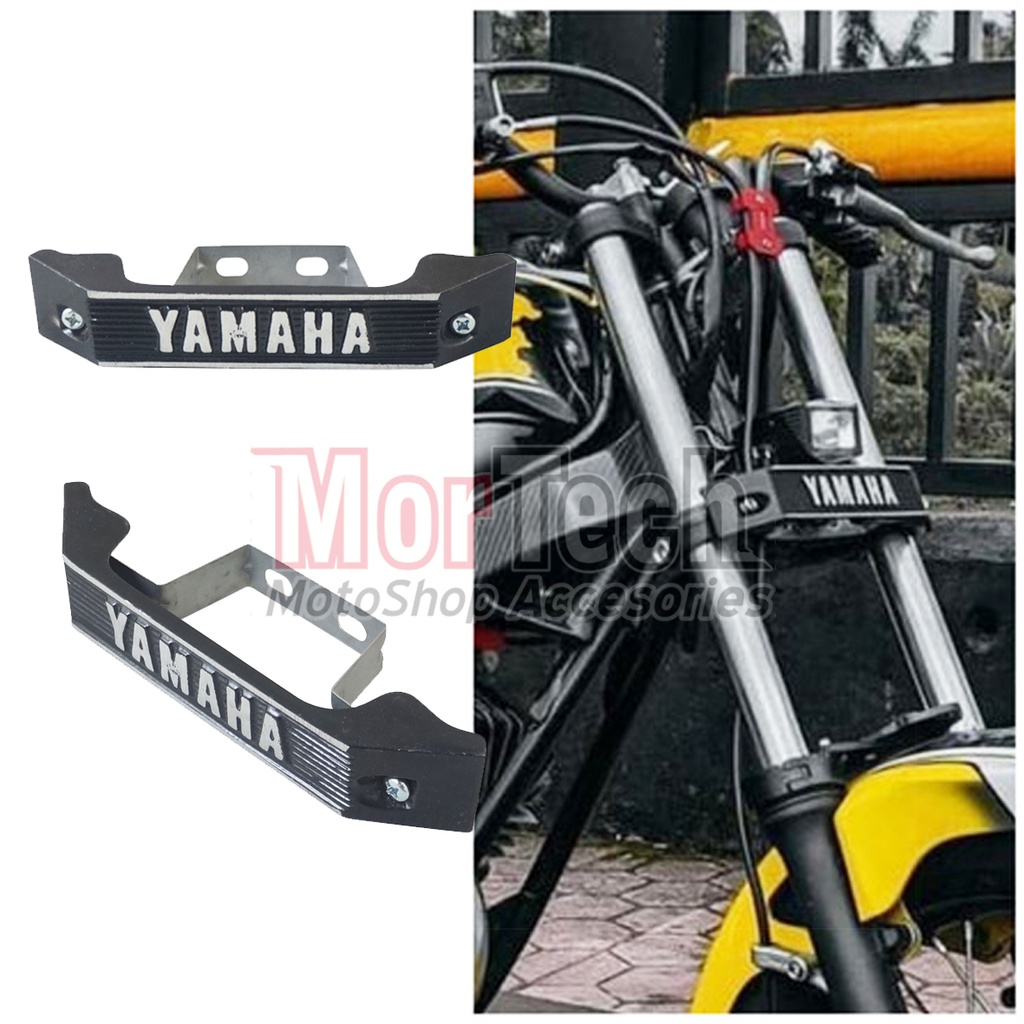 Emblem Dasi Kumis Rx Spesial Rx King Lambang Garnish Dasi RxKing Rxs Model Ori Yamaha