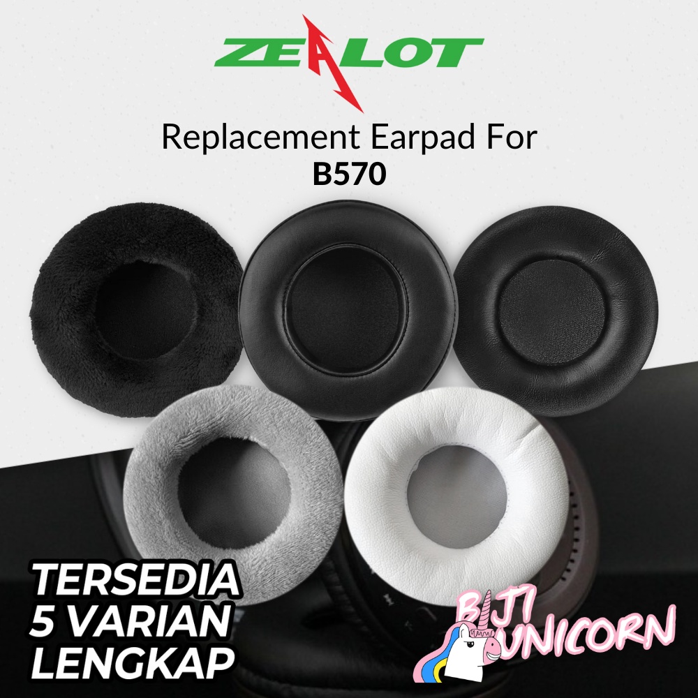 Earpad Earcup Ear Cushion Zealot B570 B 570 B-570 Pad Busa Foam Bantalan